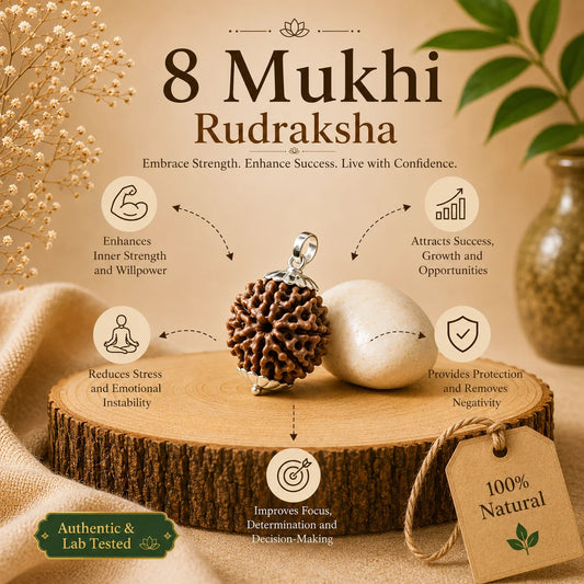8 Mukhi Rudraksha