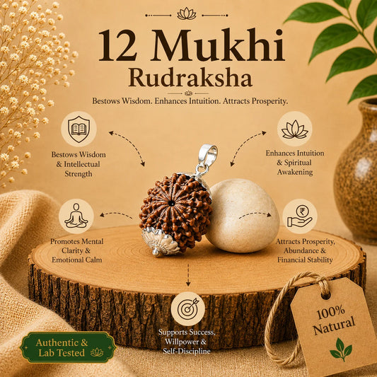 12 Mukhi Rudraksha