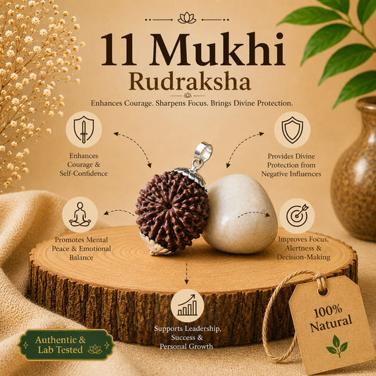 11 Mukhi Rudraksha