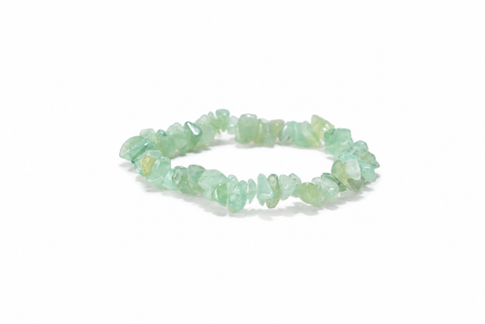 Green Aventurine Chip Bracelet