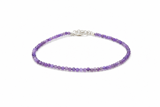 Amethyst Anklet