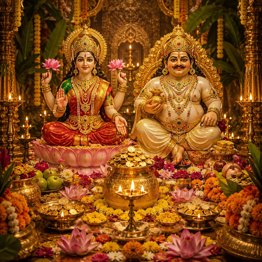 Lakshmi & Kuber Puja