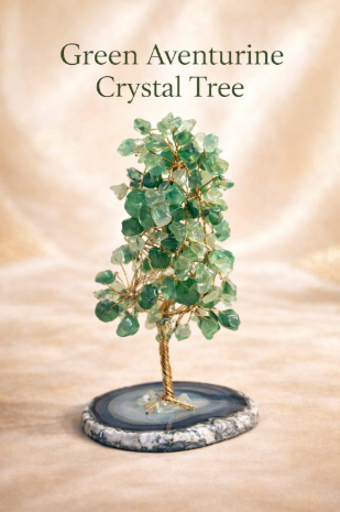 Green Aventurine Crystal Tree