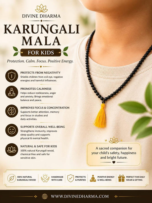 Karungali Mala for Kids