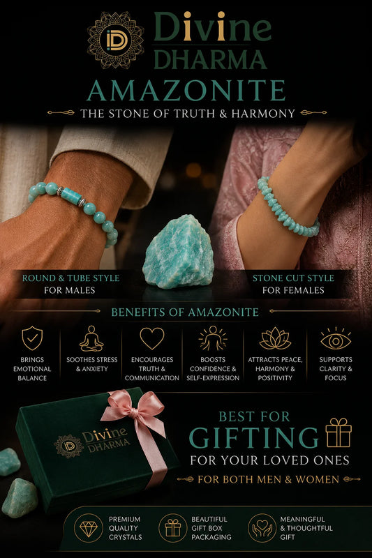 Amazonite Combo Bracelets for His and Her
