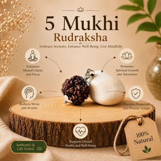 5 mukhi Rudraksh